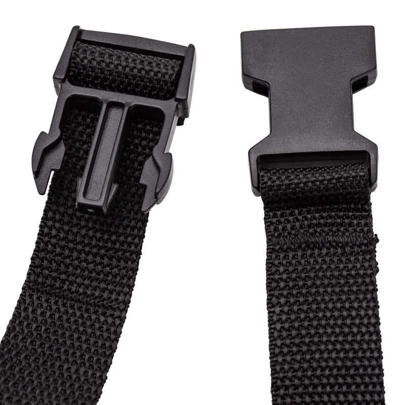 iCOVER Boat Cover Tie Down Straps Length Adjustable Quick Release Tightening Strap, 86 inch(7ft 2in) Long x 1â€ Wide, Male+Female, 6 Packs, IBCA0002 - Image 3